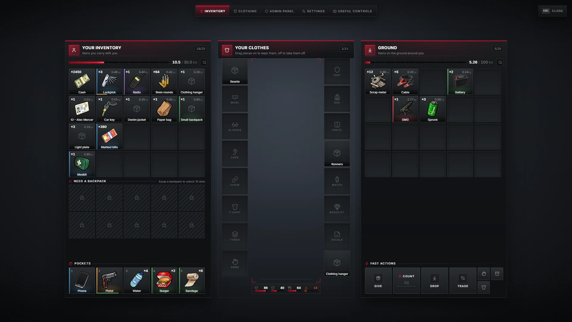 Obsi Inventory